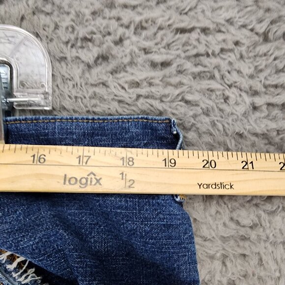 Old Navy Jeans Mens 40x30 Medium Wash Cotton High Rise Straight - Picture 4 of 10